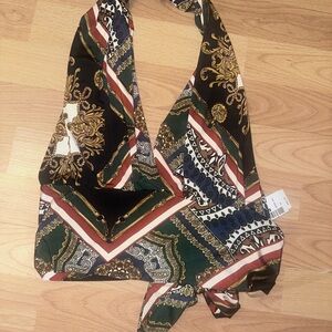 Elegant Multicolor halter top